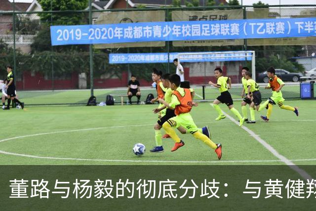 董路与杨毅的彻底分歧：与黄健翔的合作也已结束